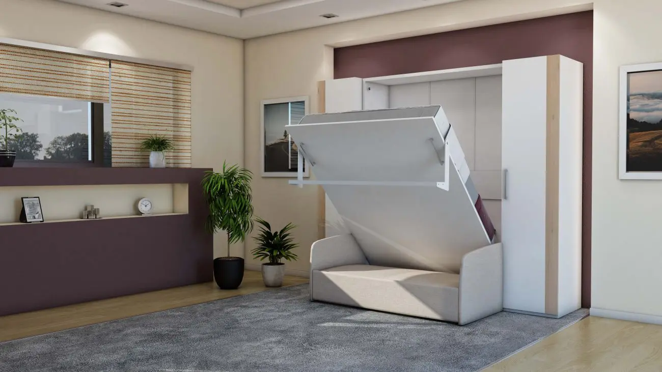 Çift Kişilik Duvar Yatağı