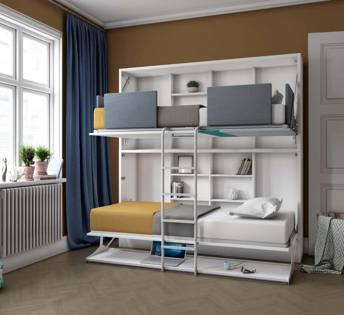 Duvara Katlanır Ranza